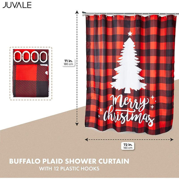 Buffalo Check Grande Shower Curtain