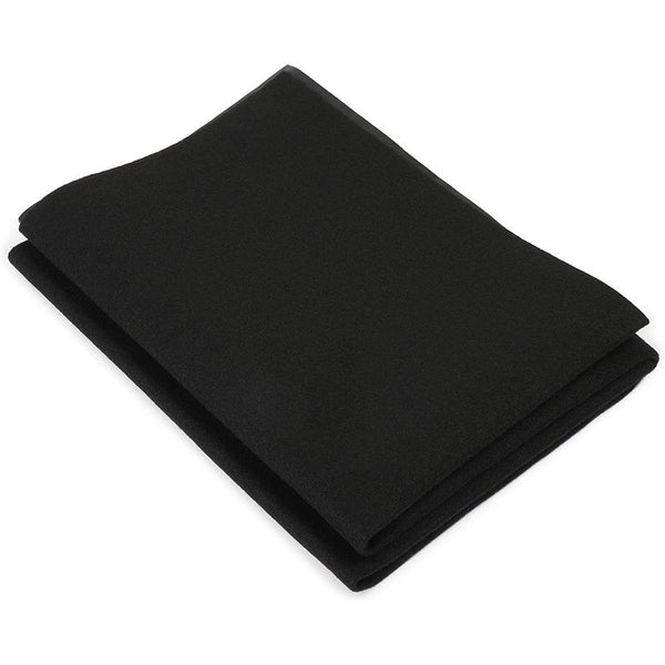 LotFancy Under Sink Mat for Kitchen, 30 x 24 in Washable Under Cabinet Liner,  Black 