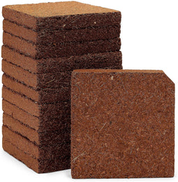 12 Pack Compressed Coco Coir Seed Starter, 0.55lb Soil Brick for Gardening
