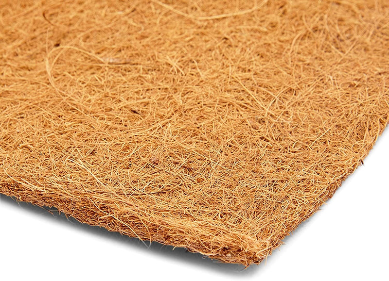 4-Pack Farmlyn Creek Coco Fiber Substrate Mats for Small Pets, Natural Coir (12x20 In)