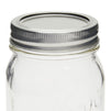 Set of 72 Silver Canning Jar Lids and Rings for Mason Jars and Kitchen Accessories, Regular Mouth, 2.7 in.