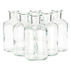 Farmlyn Creek 6-Pack Small Clear Vases for Centerpieces, Glass Propagation Jars for Stems, Flower Buds, Apothecary Style Home Décor (2.8x5 In)