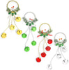 Hanging Jingle Bells for Christmas Décor (14.43 Inches, 4 Pack)