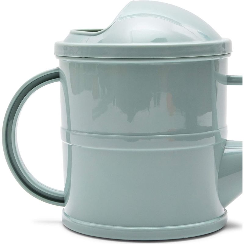 Farmlyn Creek Watering Can with Handle for Indoor & Outdoor Plants, Mint Green Plastic (12 x 6.5 x 5 in)