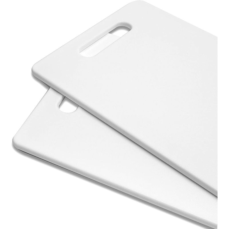 Plastic Cutting Boards Set in 3 Sizes (White, 3 Pack) – Farmlyn Creek