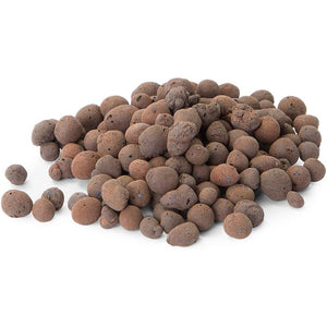 Hydroponic Clay Pebbles for Gardening, Leca Balls (Brown, 3 Sizes, 3 Lbs)