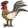 French Country Metal Rooster Trio for Barn Wall Decor (11.5 In, 3 Pack)