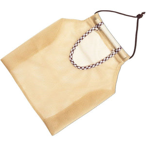 Farmlyn Creek 3 Mesh Produce Hanging Storage Bags, with Heart Hooks (10 x 11 in, Set of 3)