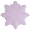 3D Paper Flowers, Purple Wall Decor (12 Pieces)