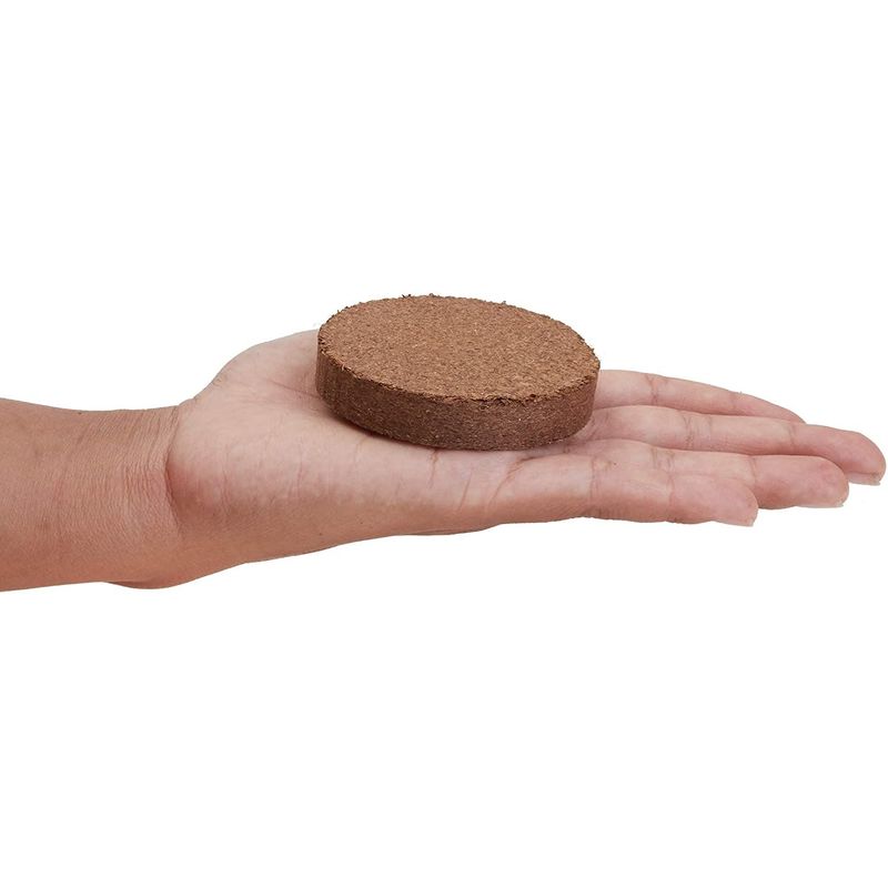 Coco Coir Pellets, Soil Disks (70 mm, 24 Pack)