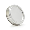 Set of 72 Silver Canning Jar Lids and Rings for Mason Jars and Kitchen Accessories, Regular Mouth, 2.7 in.