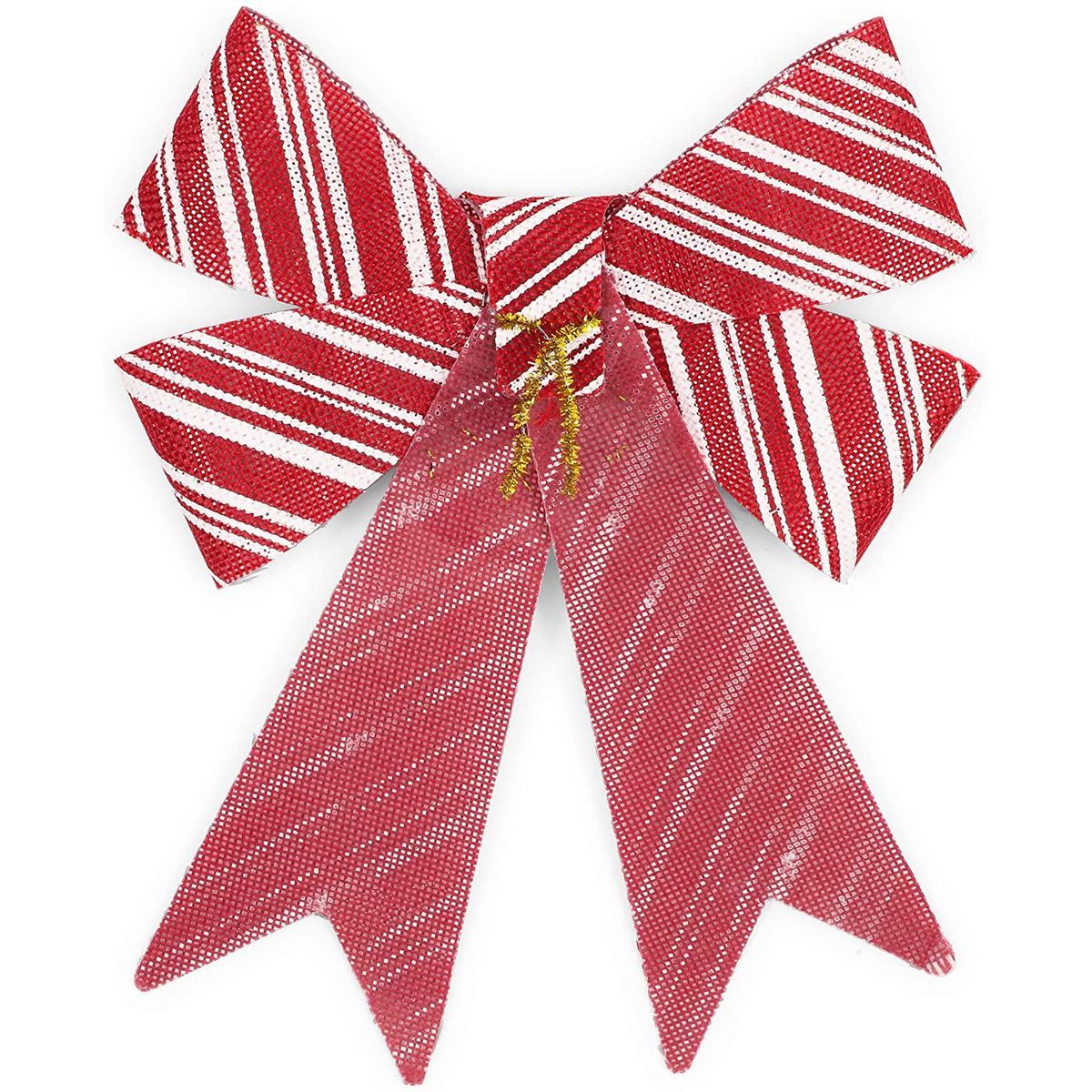 Red Gingham Christmas Gift Bows - 5 Wide, Set of 10 — GiftWrap Etc
